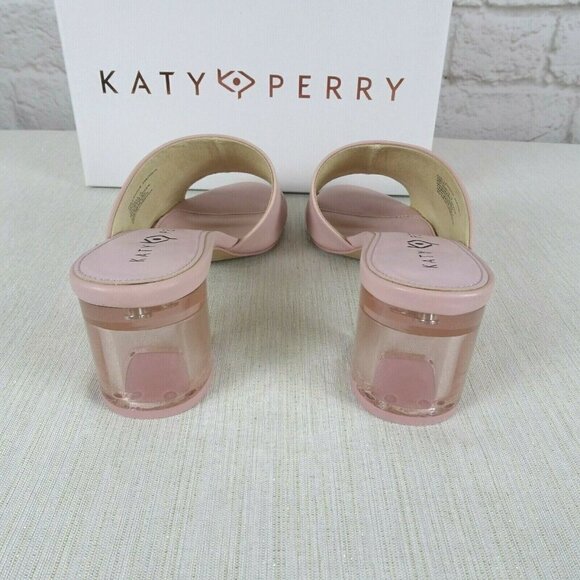 New Katy Perry The Landen Mules Sandals Pink 7 - Picture 8 of 11